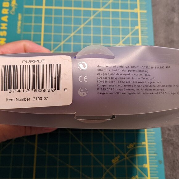 Discgear Double Sided Storage purple - Picture 6 of 6